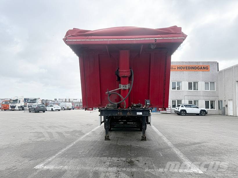 Kel-Berg Tipper / Alukastenmulde Kipper 37m3 Semi-reboques basculantes
