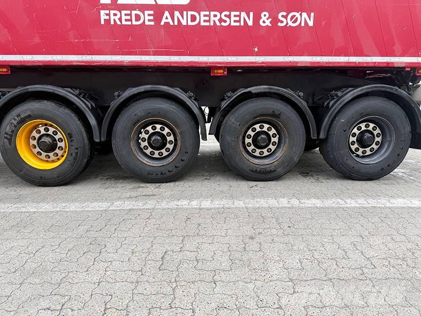 Kel-Berg Tipper / Alukastenmulde Kipper 37m3 Semi-reboques basculantes