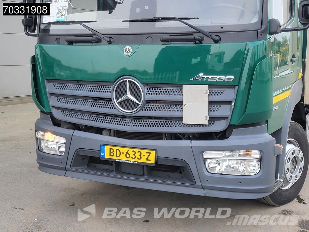 Mercedes-Benz Atego 1324 4X2 13tonner 1500kg Ladebordwand Automa Camiones caja cerrada