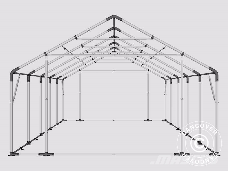 Dancover Storage Shelter PRO 5x10x2x3,39m PVC, Telthal Muut koneet