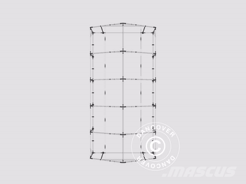 Dancover Storage Shelter PRO 5x10x2x3,39m PVC, Telthal Muut koneet
