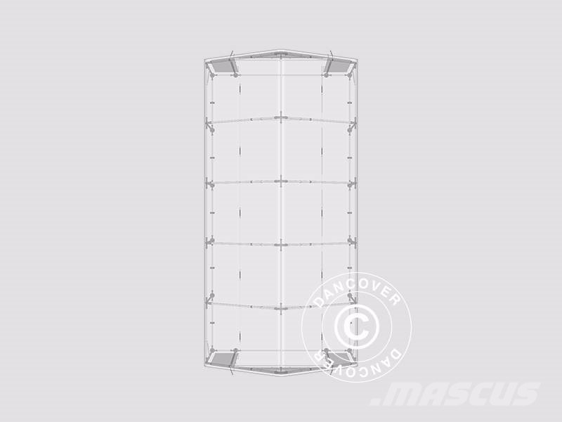 Dancover Storage Shelter PRO 5x10x2x3,39m PVC, Telthal Muut koneet