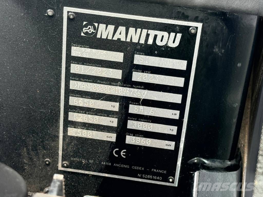 Manitou MT 930 H 75K Teleszkópos rakodók