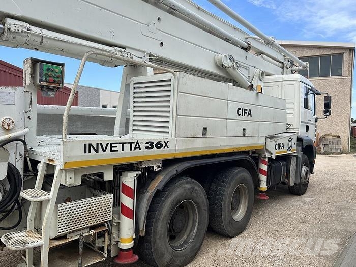 Cifa INVETTA 36X Concrete pump trucks