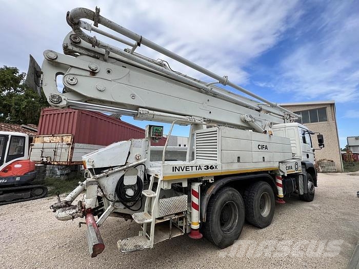 Cifa INVETTA 36X Concrete pump trucks
