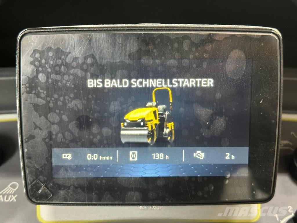 Bomag BW 120 ADe-5 | FULL ELECTRIC | CC2 | DEMO | LOW HO Twin drum rollers