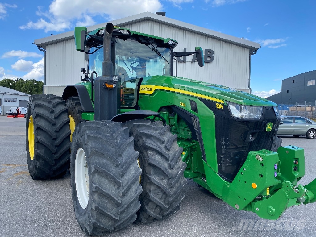 John Deere 8R 280 FL, GPS 1.357tim Traktori