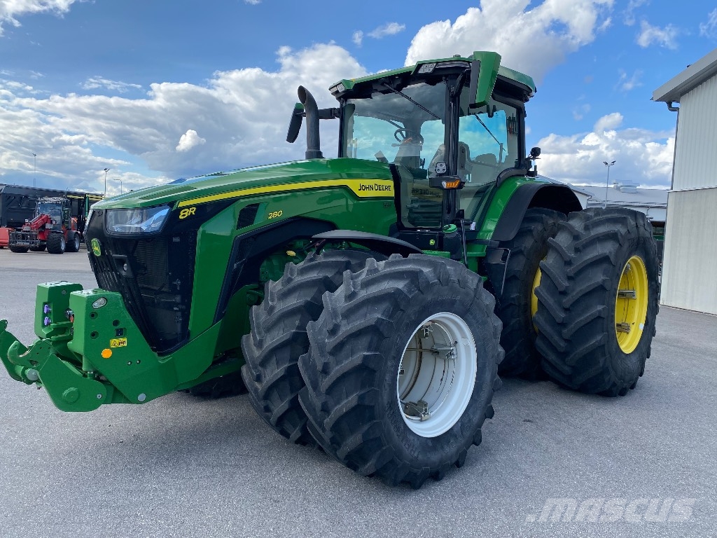 John Deere 8R 280 FL, GPS 1.357tim Traktori