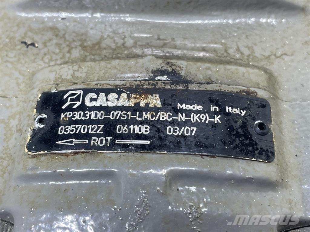 Casappa KP30.31D0-07S1-LMC-Gearpump/Zahnradpumpe Υδραυλικά