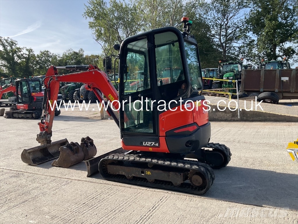 Kubota U 27-4 Mini bagri <7t