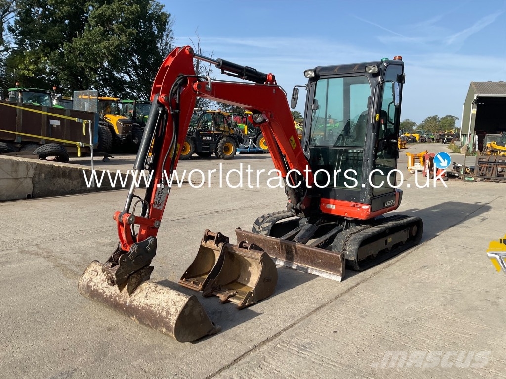 Kubota U 27-4 Mini bagri <7t