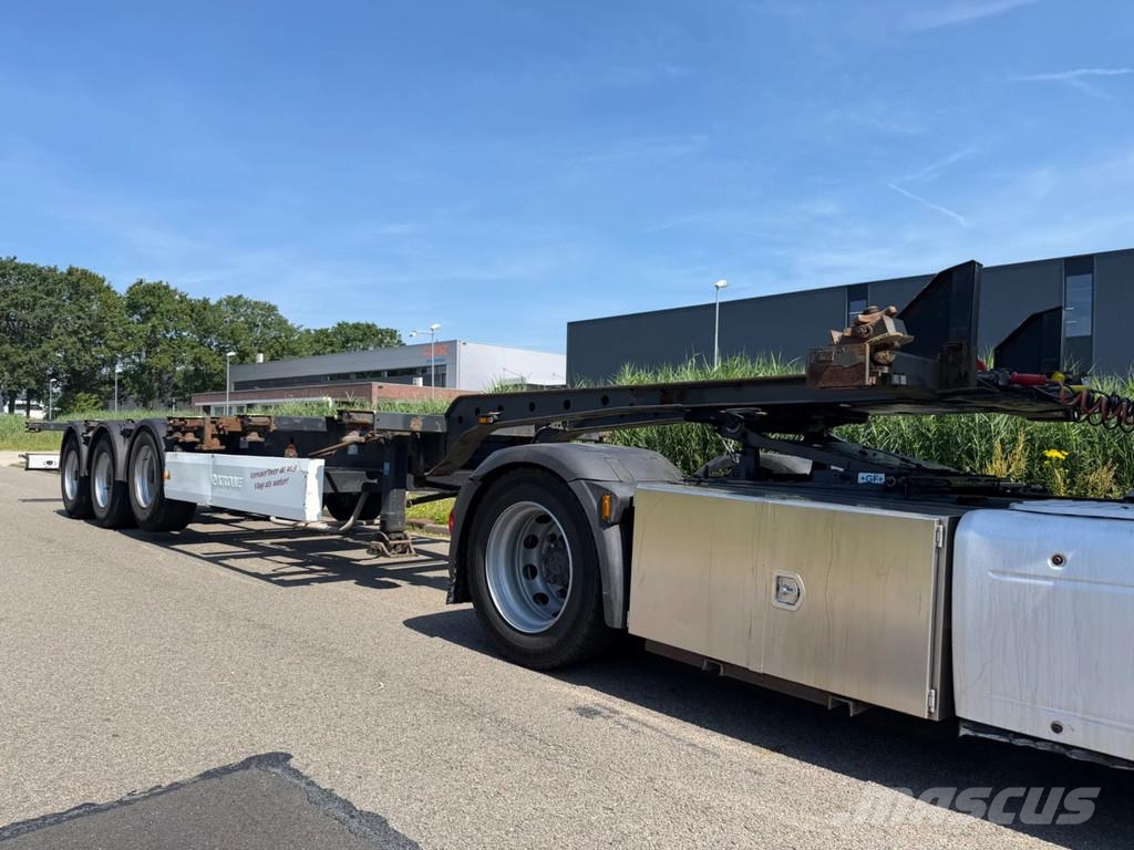 Krone 2X Container Chassis TE HUUR / FOR RENT Semirremolques portacontenedores