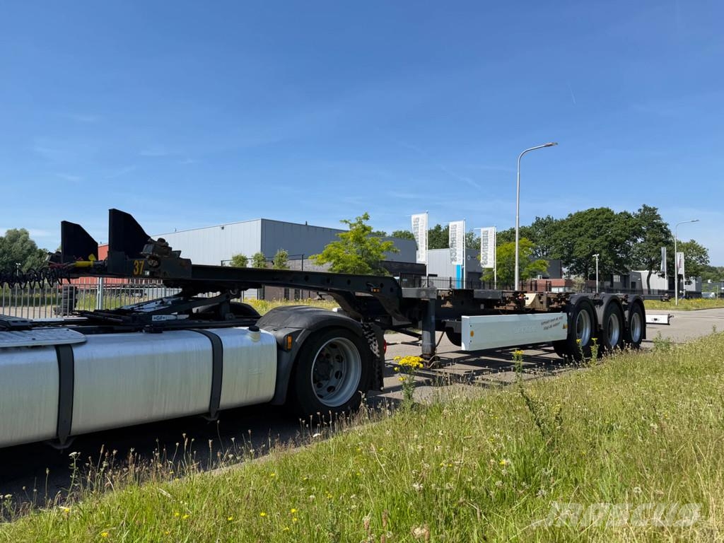 Krone 2X Container Chassis TE HUUR / FOR RENT Semirremolques portacontenedores