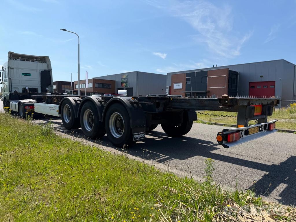 Krone 2X Container Chassis TE HUUR / FOR RENT Semirremolques portacontenedores