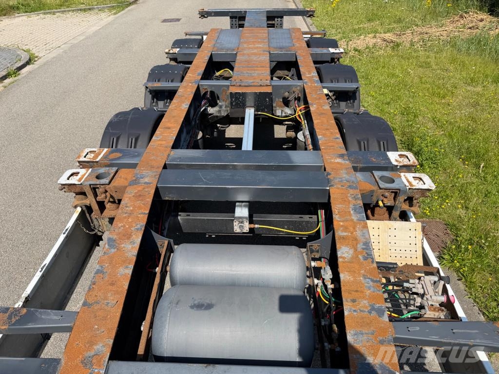 Krone 2X Container Chassis TE HUUR / FOR RENT Semirremolques portacontenedores