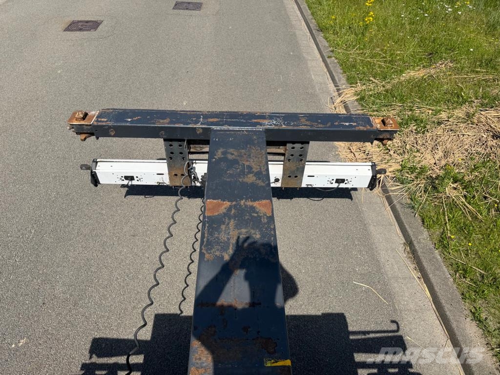 Krone 2X Container Chassis TE HUUR / FOR RENT Semirremolques portacontenedores