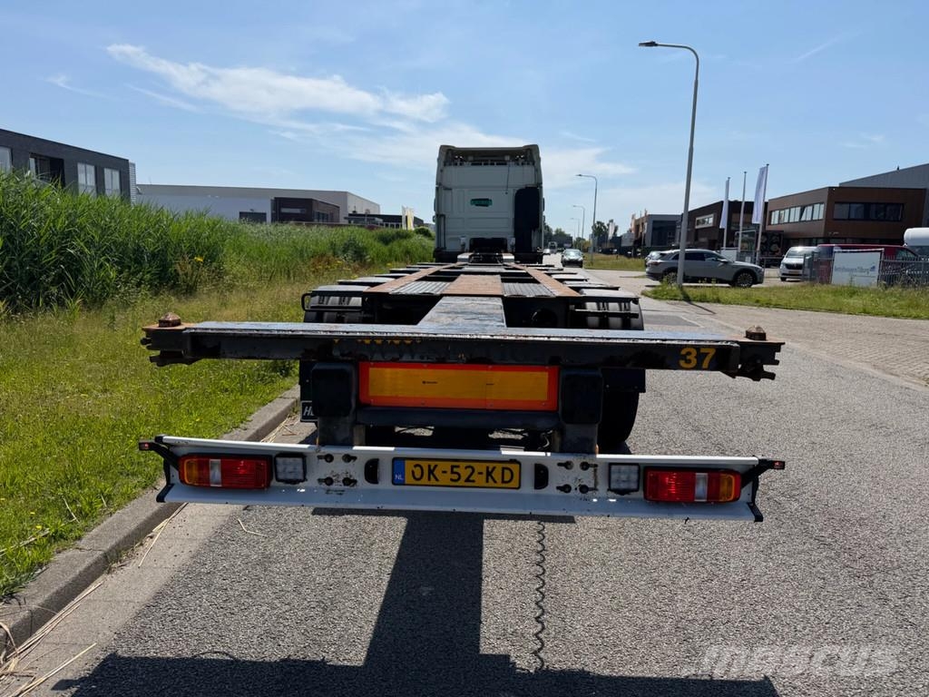 Krone 2X Container Chassis TE HUUR / FOR RENT Semirremolques portacontenedores