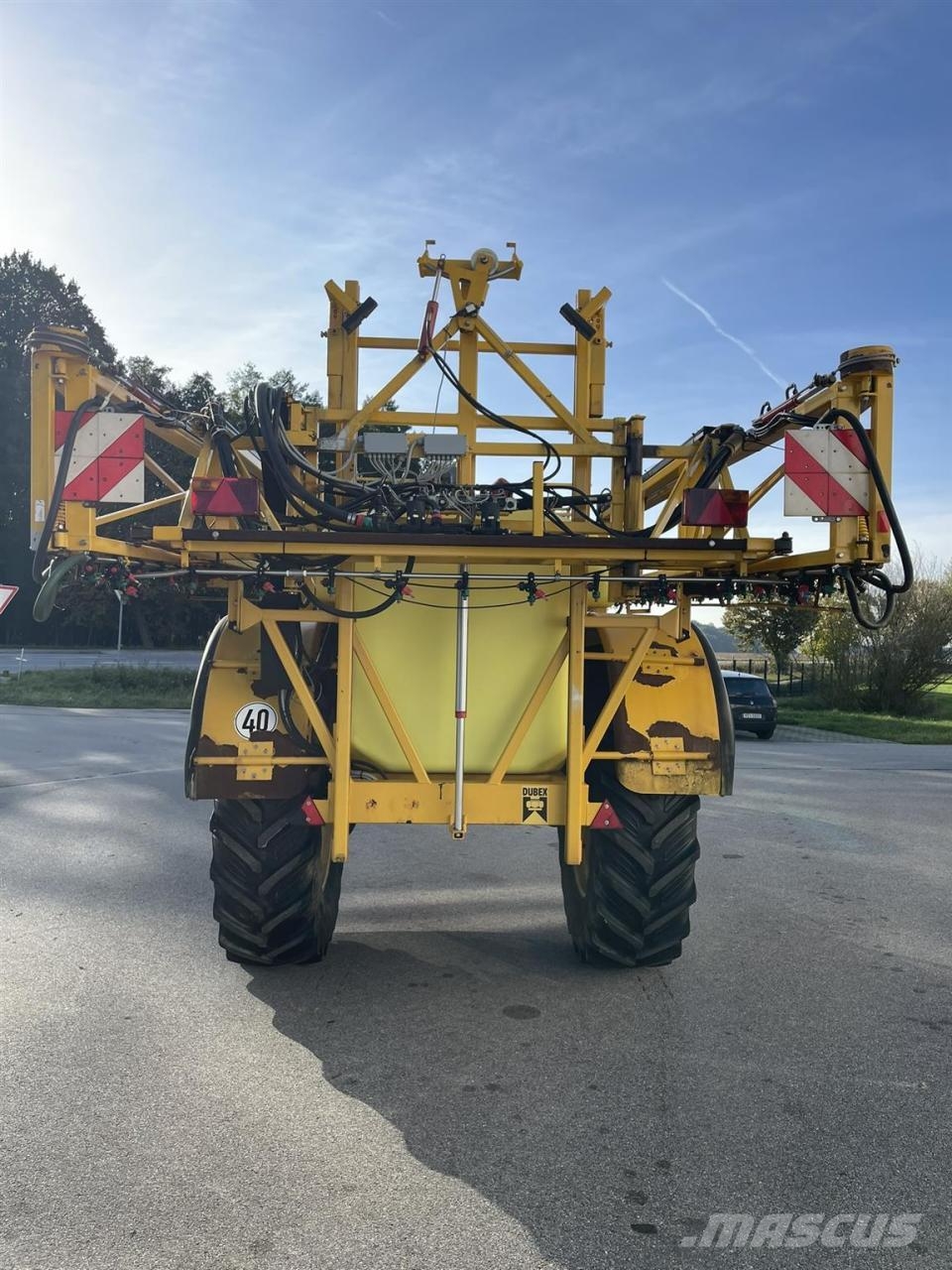 Dubex Vector, Lenkung, 4.000l, 28m, Spray Control, Tank Dragna sprutor