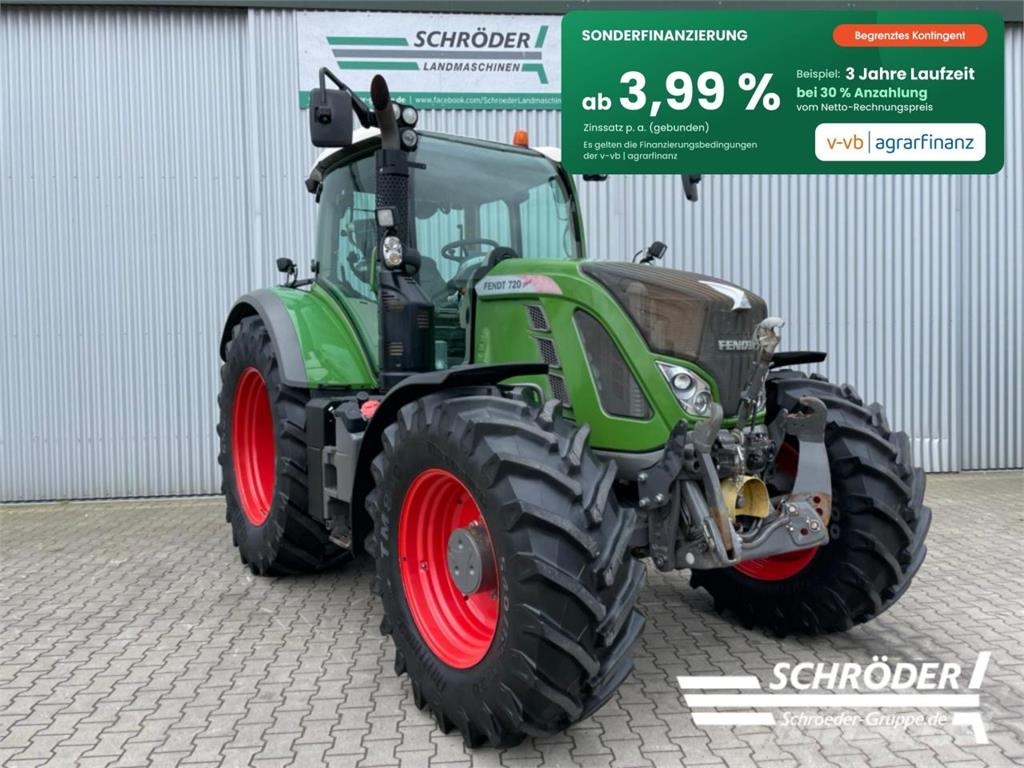 Fendt 720 VARIO S4 PROFI PLUS Traktorit