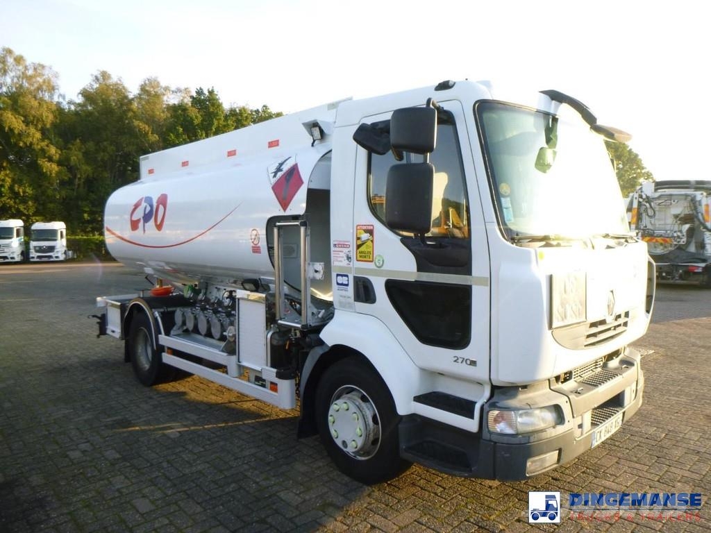 Renault Midlum 270.16 4x2 fuel tank 11.3 m3 / 4 comp Грузовики-цистерны