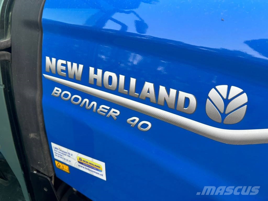 New Holland Boomer 40 CAB HST tractor trekker tracteur Traktorer