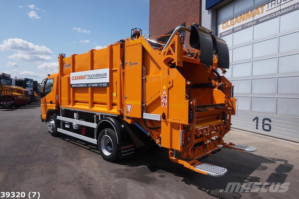 Fuso Canter 9C18 Geesink 7m³ شاحنات المخلفات