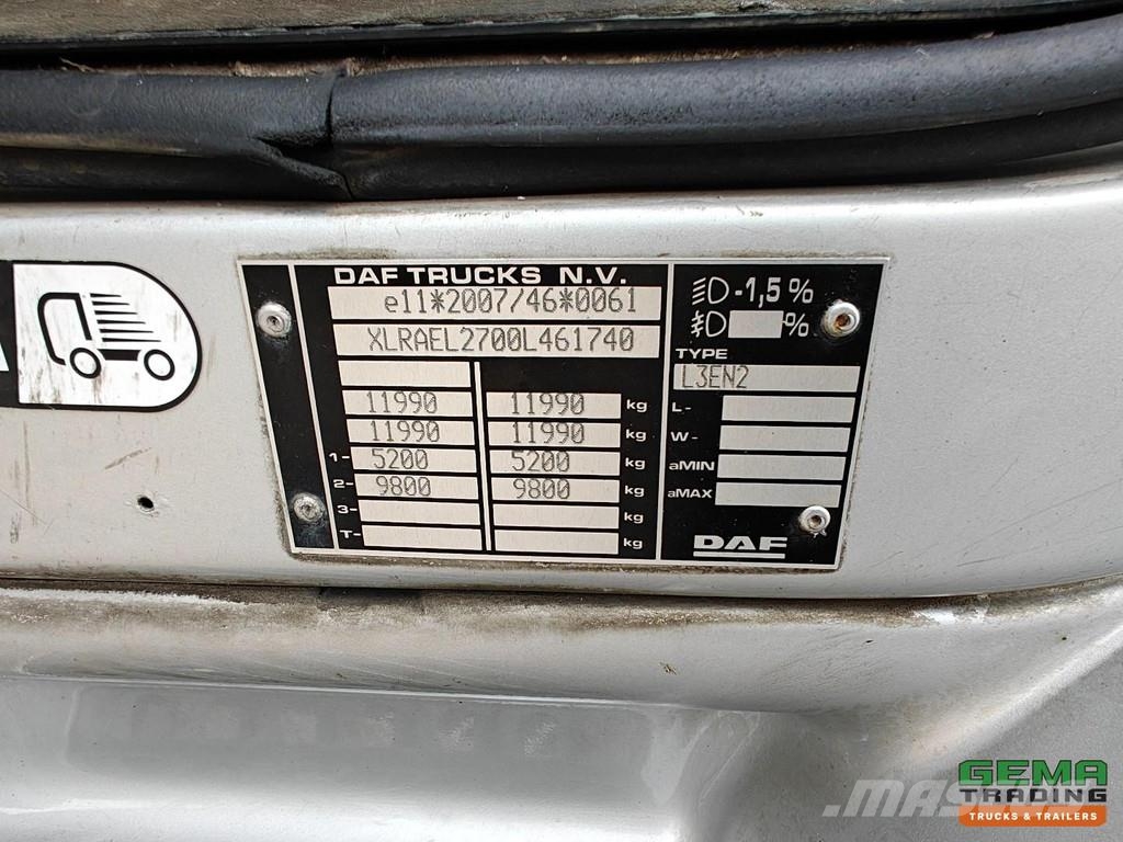 DAF LF 230 FA 4x2 SleeperCab Euro6C - 6CYL - Enclosed Bakwagens met gesloten opbouw