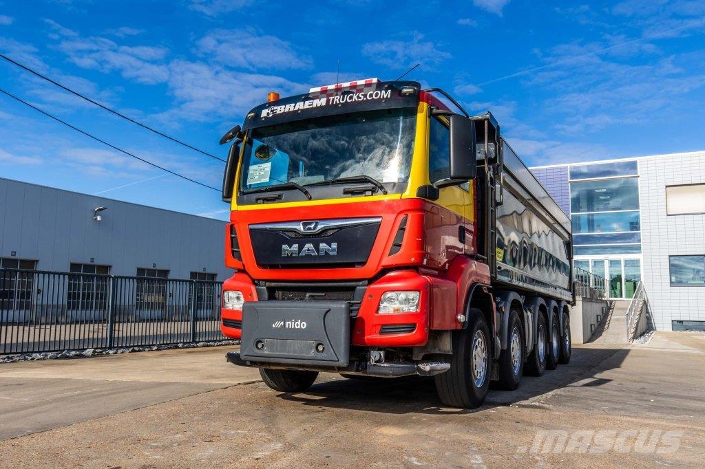 MAN TGS 35.460 BL-10x4 Tipper trucks