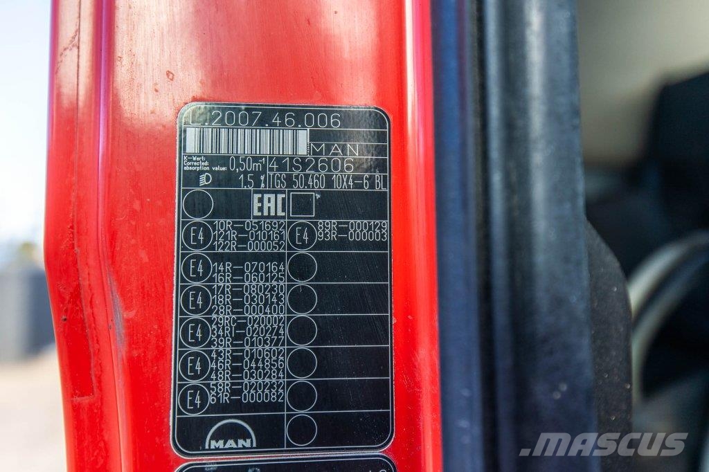 MAN TGS 35.460 BL-10x4 傾卸式卡車
