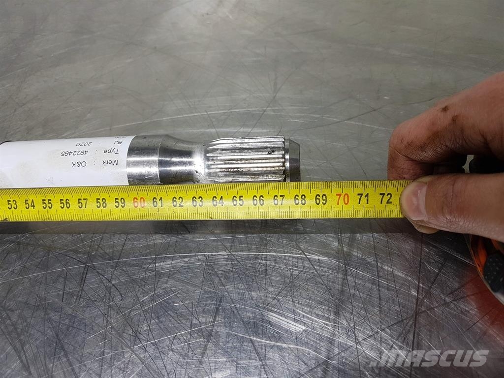 O&K L5-4922465-Joint shaft/Steckwelle/Steekas Aksler