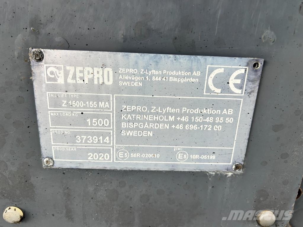 Volvo FL250 4X2 EURO6 + LIFTING BOX Fast kasse