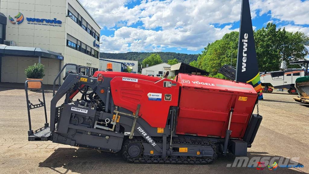 Vögele SUPER 800-3i Pavatoare asfalt