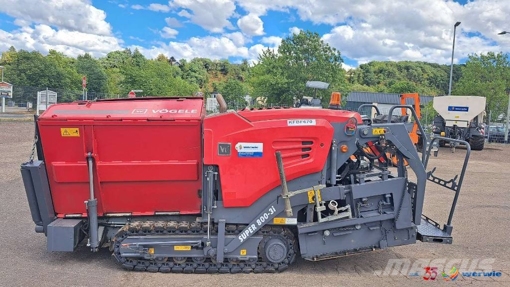 Vögele SUPER 800-3i Pavatoare asfalt