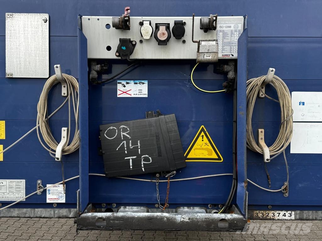 Schmitz Cargobull Mega / Hefdak / Rotos Disc / Code XL / APK Noslēgtās piekabes