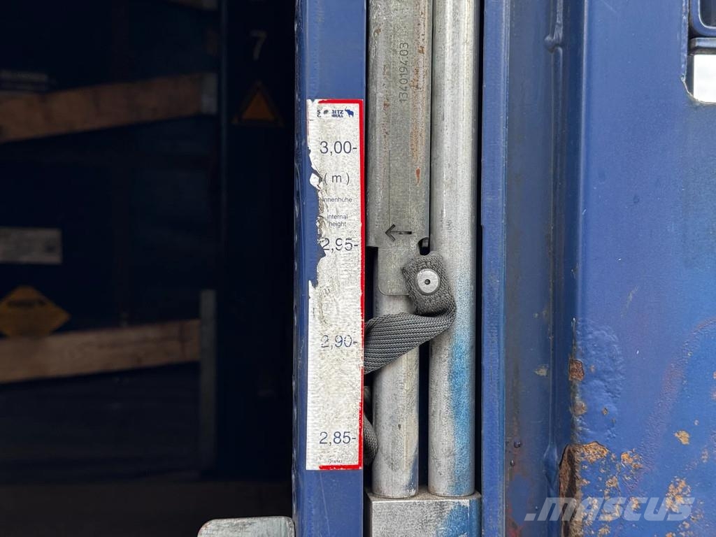 Schmitz Cargobull Mega / Hefdak / Rotos Disc / Code XL / APK Noslēgtās piekabes