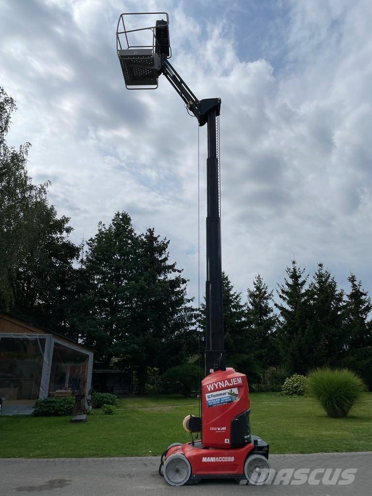 Manitou 100 VJR Ανυψωτήρες με κατακόρυφους πυλώνες