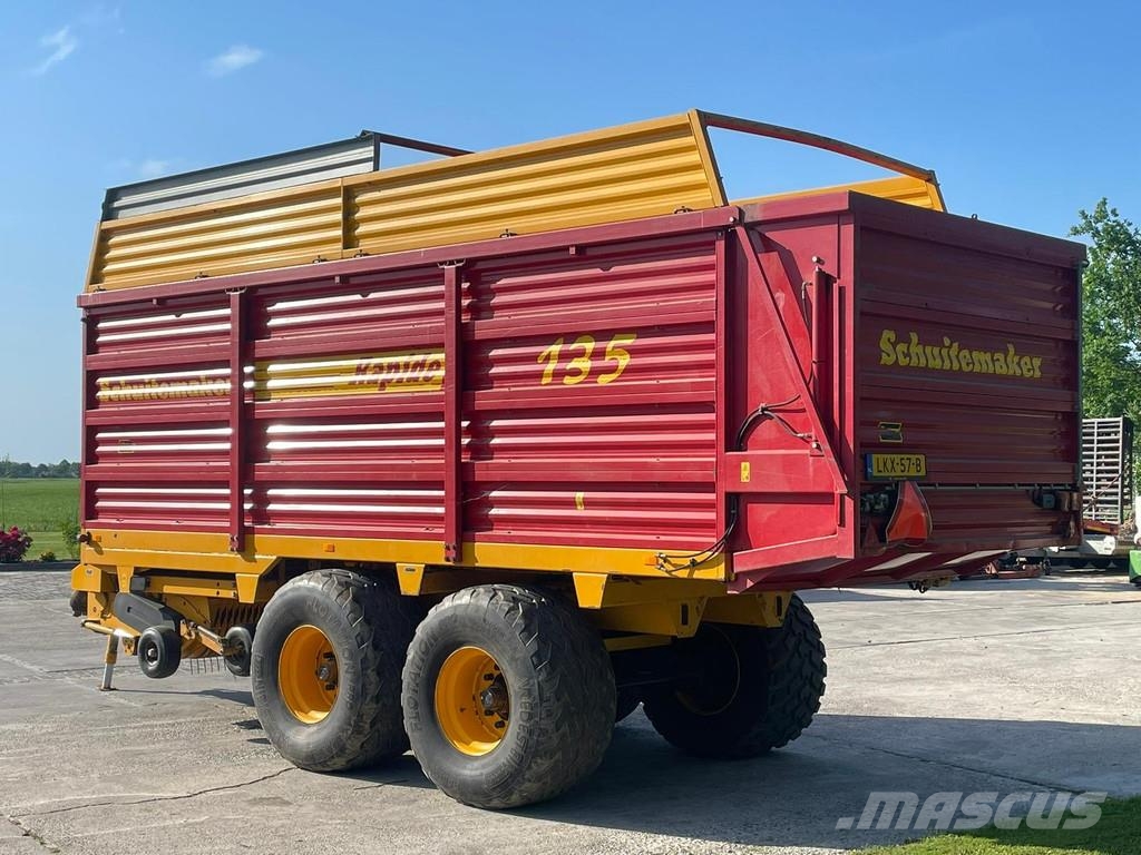 Schuitemaker Rapide 135 s opraapwagen Snijwagen Ladewagen Silag Trince semoventi