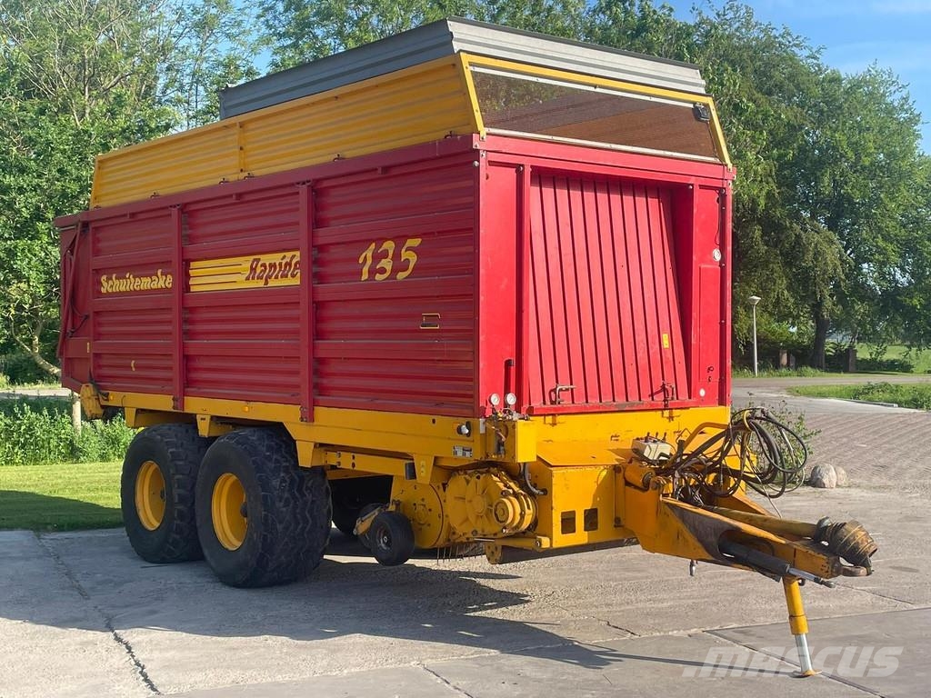 Schuitemaker Rapide 135 s opraapwagen Snijwagen Ladewagen Silag Trince semoventi