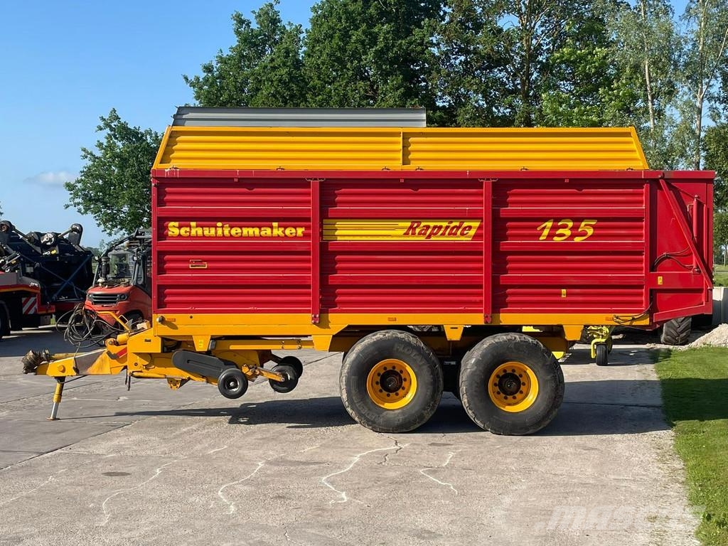 Schuitemaker Rapide 135 s opraapwagen Snijwagen Ladewagen Silag Trince semoventi