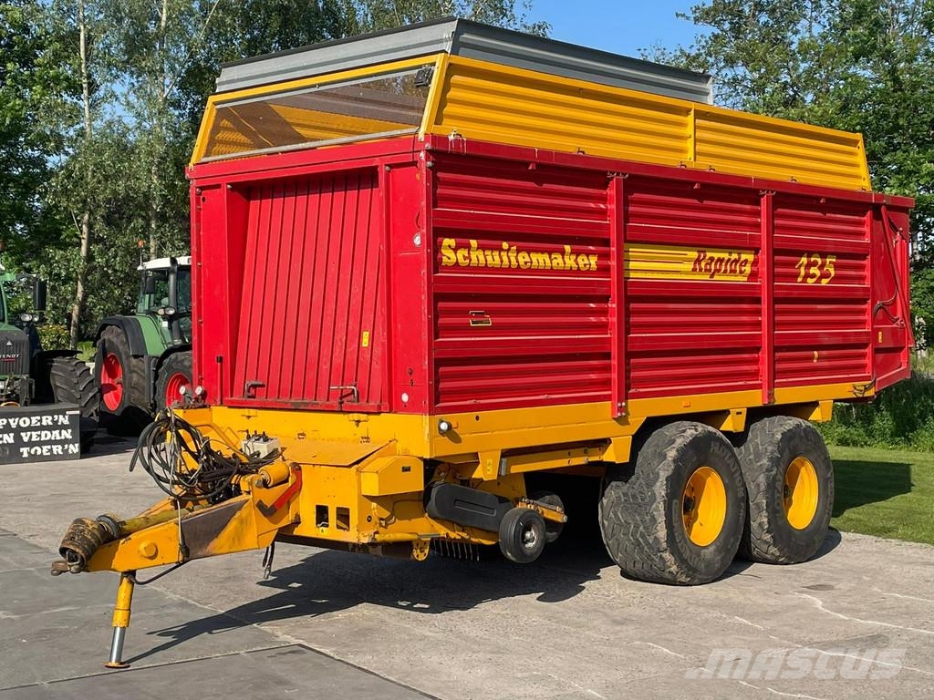 Schuitemaker Rapide 135 s opraapwagen Snijwagen Ladewagen Silag Trince semoventi