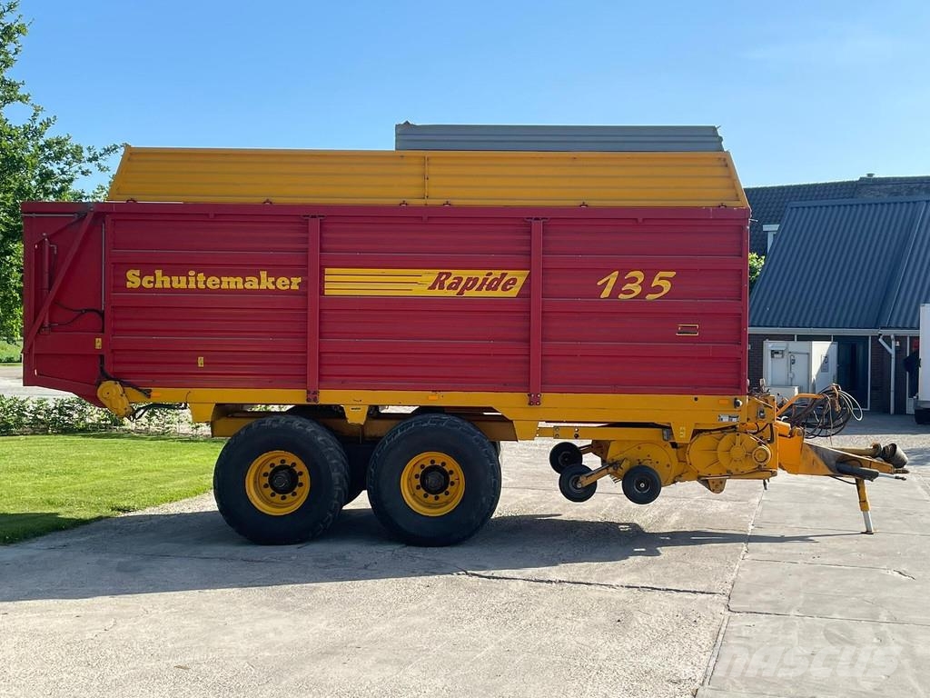 Schuitemaker Rapide 135 s opraapwagen Snijwagen Ladewagen Silag Trince semoventi