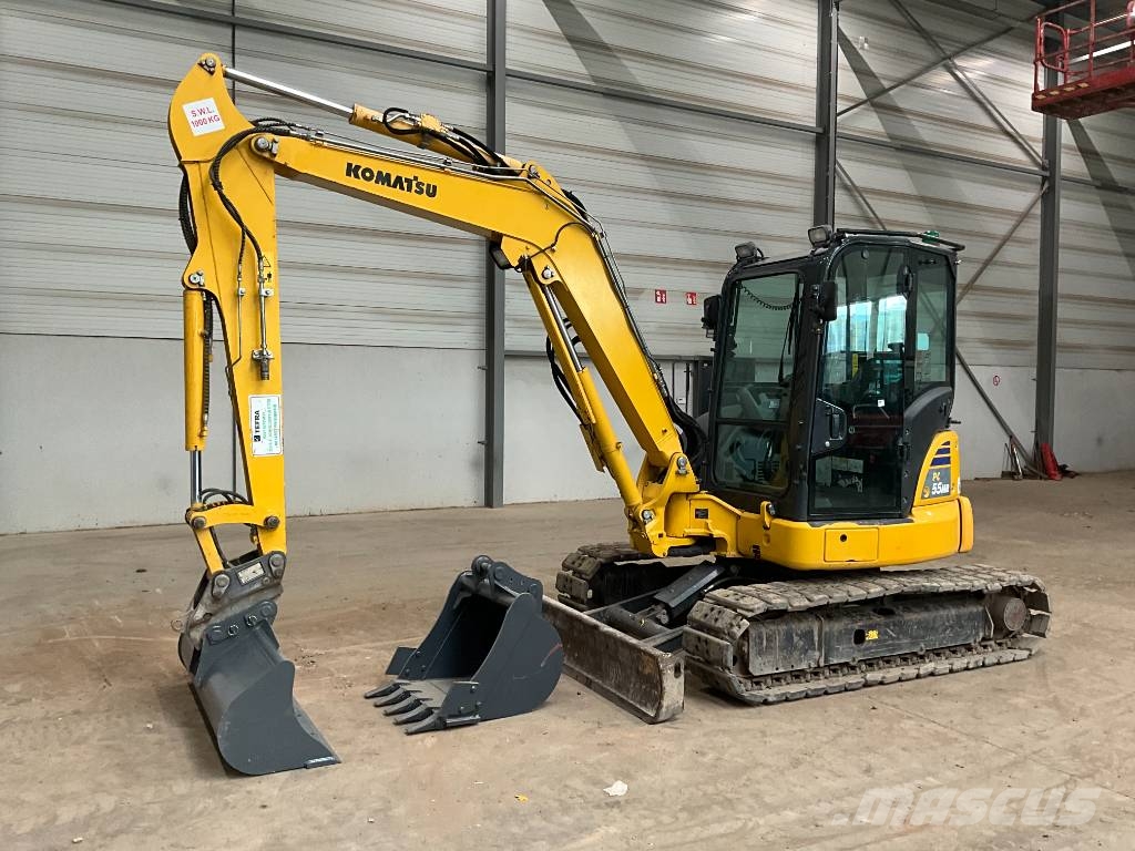 Komatsu PC 55 MR-5 Міні-екскаватори < 7т