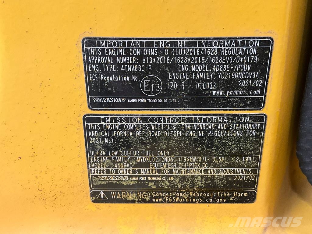 Komatsu PC 55 MR-5 Міні-екскаватори < 7т