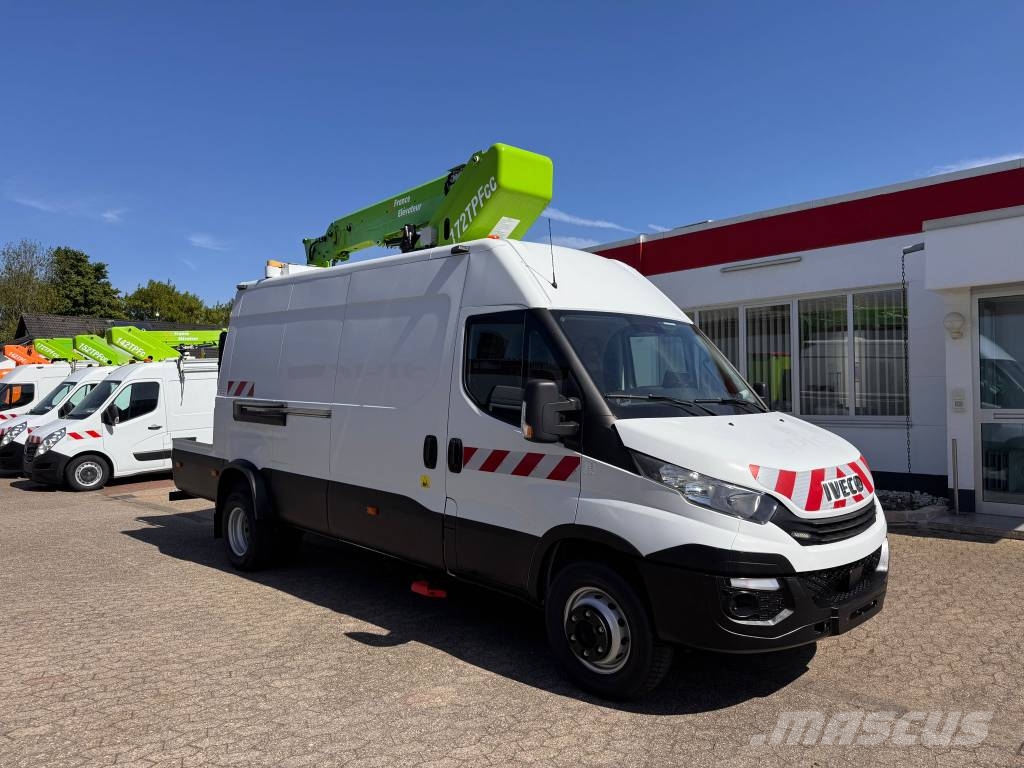Iveco Hubarbeitsbühne Steiger France Elevateur 172 TPFcc Ant vilkikų montuojamos kėlimo platformos