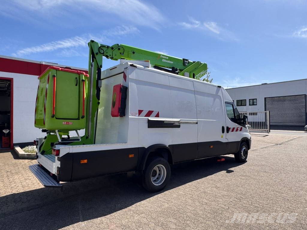 Iveco Hubarbeitsbühne Steiger France Elevateur 172 TPFcc Ant vilkikų montuojamos kėlimo platformos