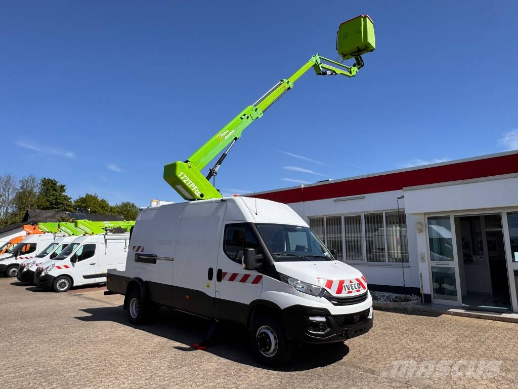 Iveco Hubarbeitsbühne Steiger France Elevateur 172 TPFcc Ant vilkikų montuojamos kėlimo platformos