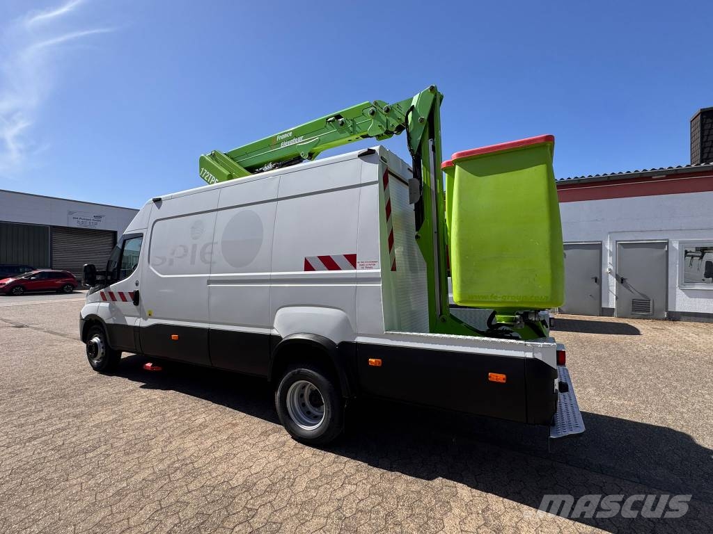 Iveco Hubarbeitsbühne Steiger France Elevateur 172 TPFcc Ant vilkikų montuojamos kėlimo platformos