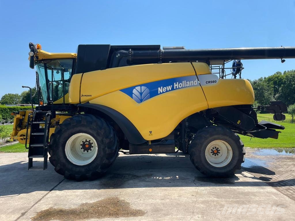 New Holland CR 9.80 CR 980 10.60 meter maaibord Airco 2800 UUR Combine harvesters