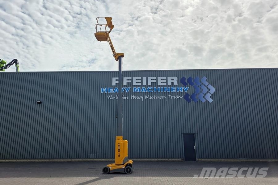 Haulotte STAR 10 Electric, 10m Working Height, 3m Reach, 20 Коленчатые подъемники