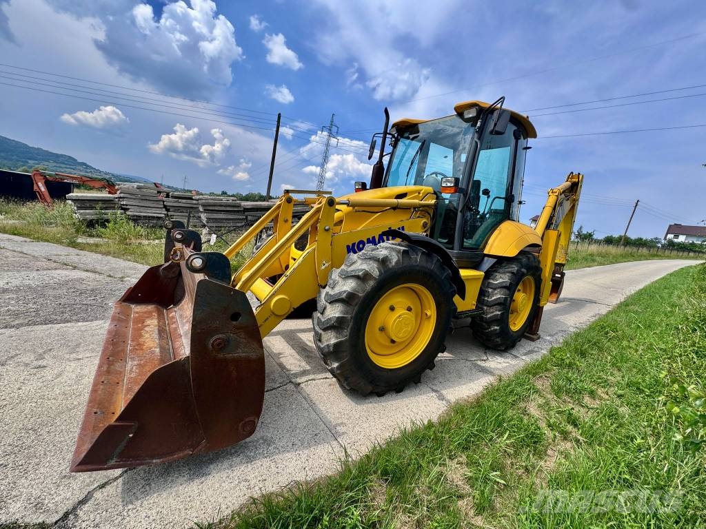 Komatsu WB 97 S Kaivurikuormaajat